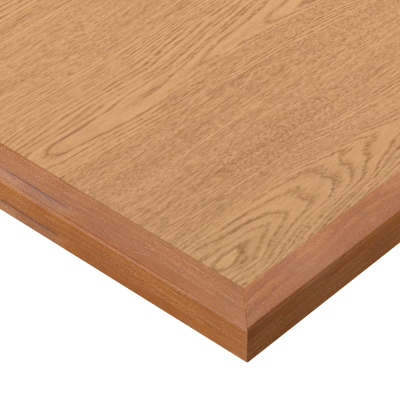 Wood Inlay Edge Laminate Table Top