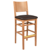 Stella Wood Restaurant Bar Stool