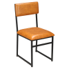 Indy Metal Chair with Padded Back
