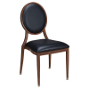 Quickship Deco Lotus Aluminum Stack Chair