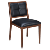 Quickship Milano Modern Aluminum Stack Chair