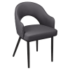 Invicta Metal Lounge Chair