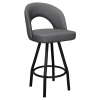 Premium Yali Bucket Swivel Bar Stool