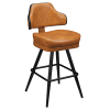 Gioco Premium Casino Bucket Bar Stool with Square Frame