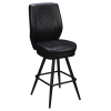 Tesoro Diamond Back Premium Bucket Bar Stool with Square Frame
