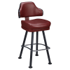 Gioco Premium Casino Bucket Bar Stool with Arched-Oval Frame