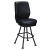 Tesoro Diamond Back Premium Bucket Bar Stool with Orbit Frame     