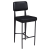 Leeds Padded Metal Bar Stool