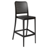 Rowan Perforated Outdoor Resin Bar Stool
