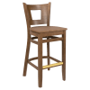 Premium US Made Duna Wood Restaurant Bar Stool