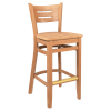 Premium US Made Henry Wood Restaurant Bar Stool