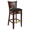 Premium US Made Leonardo Wood Bar Stool