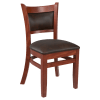 Premium Padded Back Wood Chair
