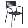 Ella Outdoor Armchair in Black
