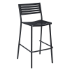 Ella Outdoor Bar Stool in Black