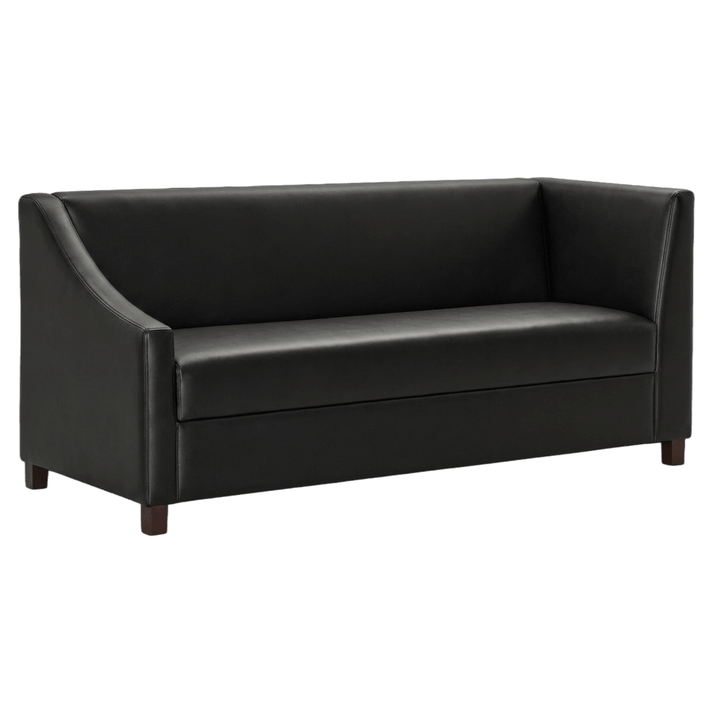 Hudson Modular Booth with Wood Legs