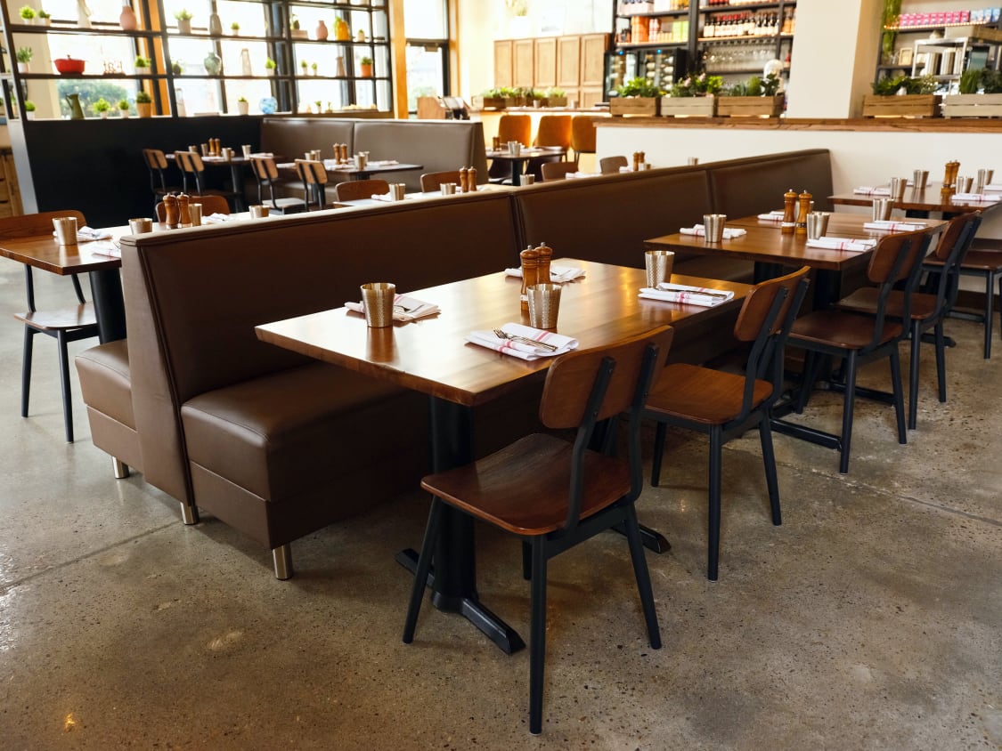 restaurant seating