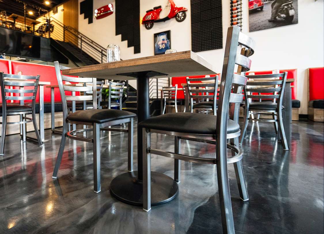 restaurant seating