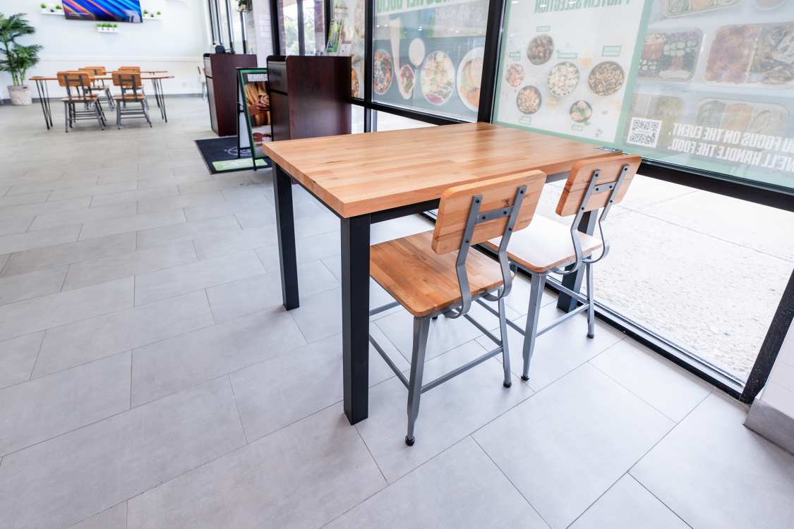 restaurant seating