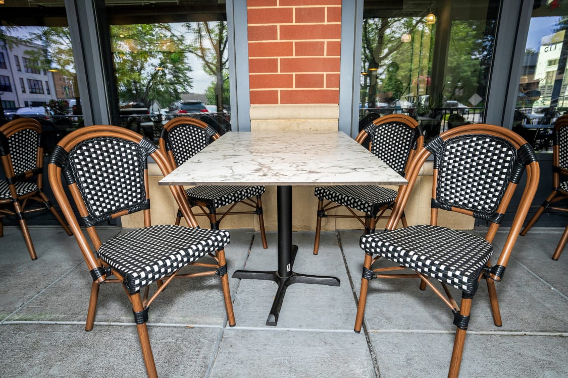 restaurant seating