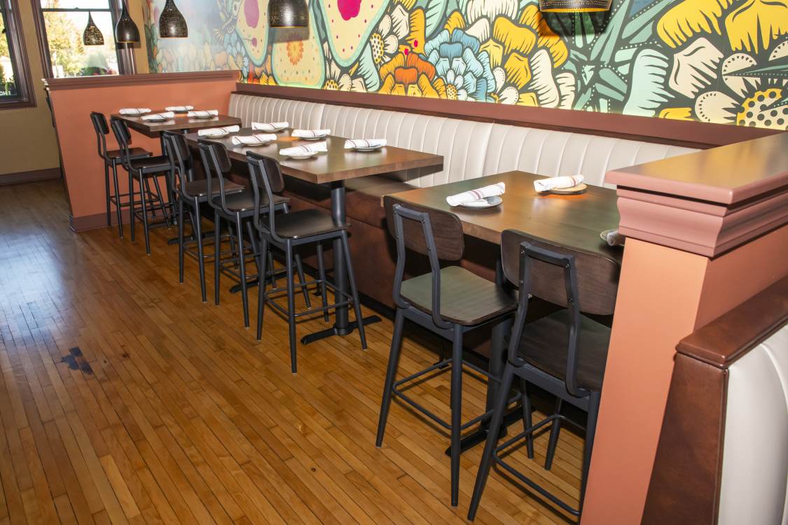 restaurant seating
