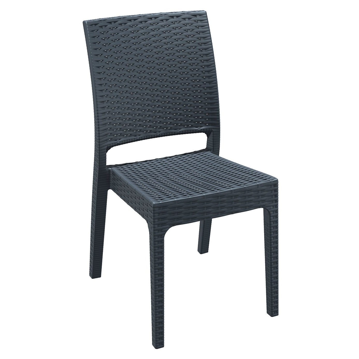 Beverly Wicker Look Resin Patio Chair with Beverly Wicker Look Resin Patio Chair