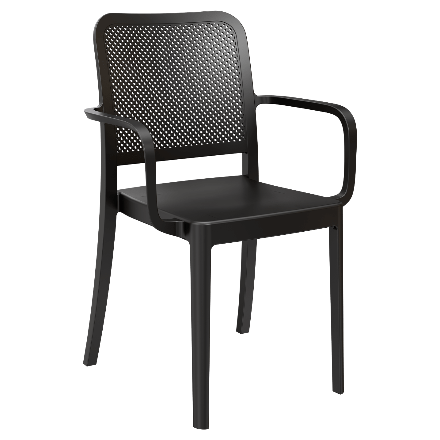 Rowan Perforated Outdoor Resin Armchair