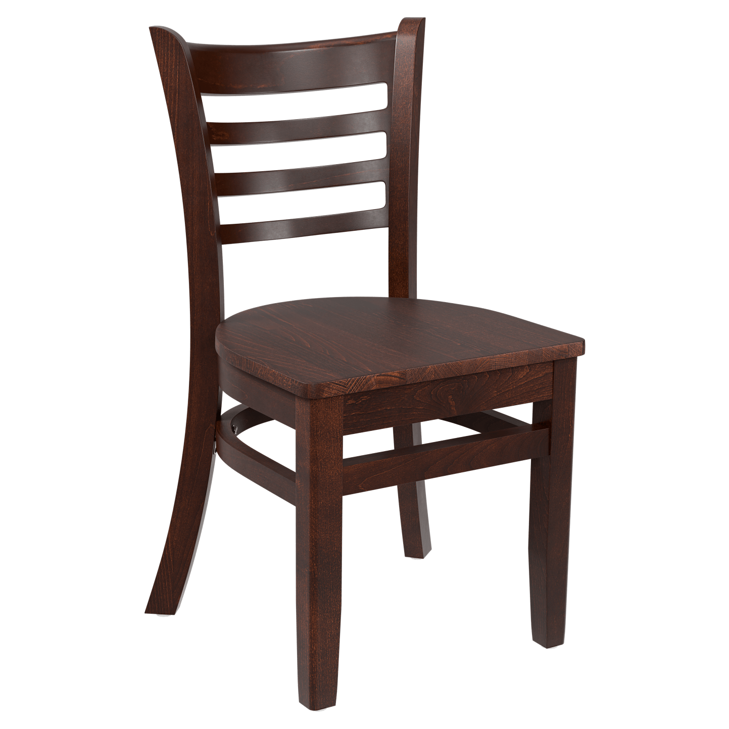 Premium US Made Ladder Back Wood Chair