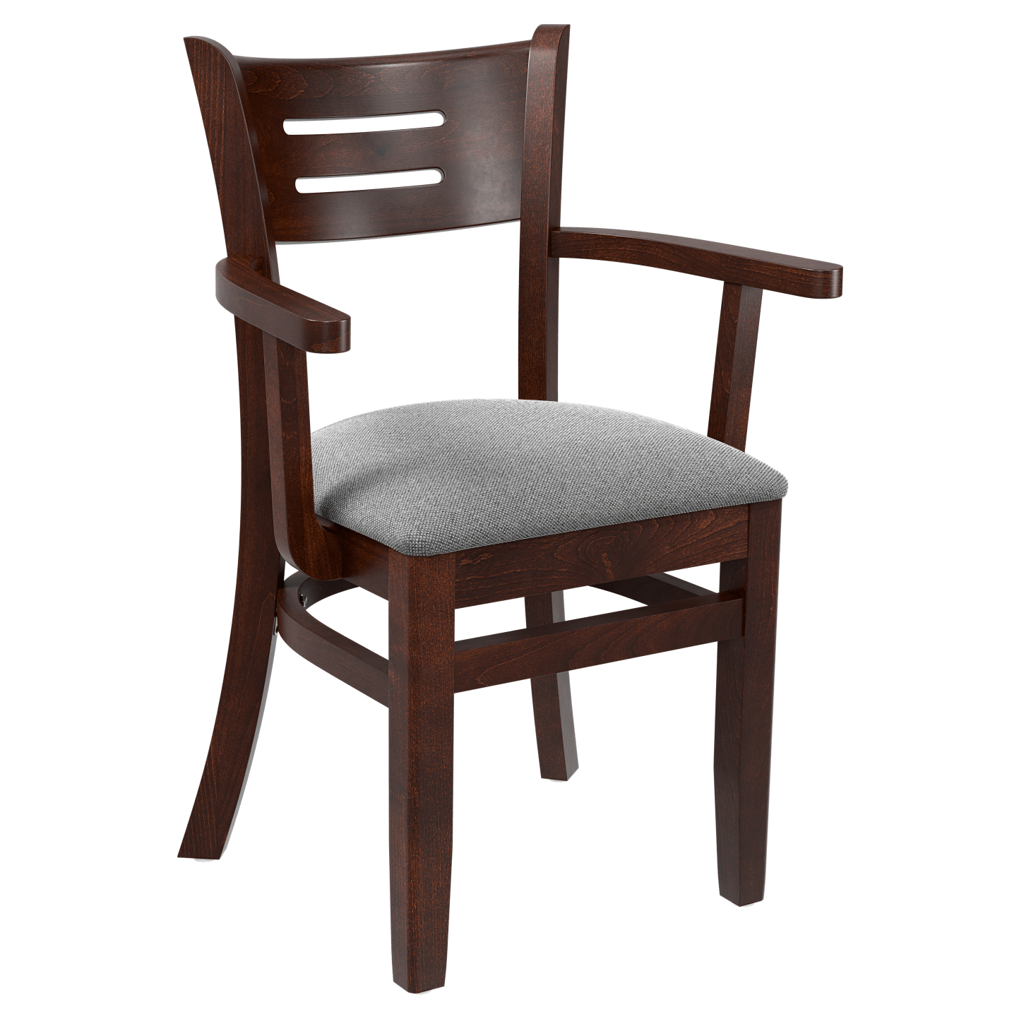 Premium US Made Henry Wood Chair with Arms