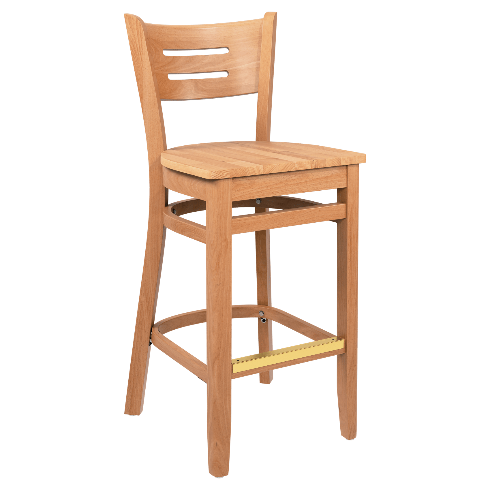 Premium US Made Henry Wood Restaurant Bar Stool