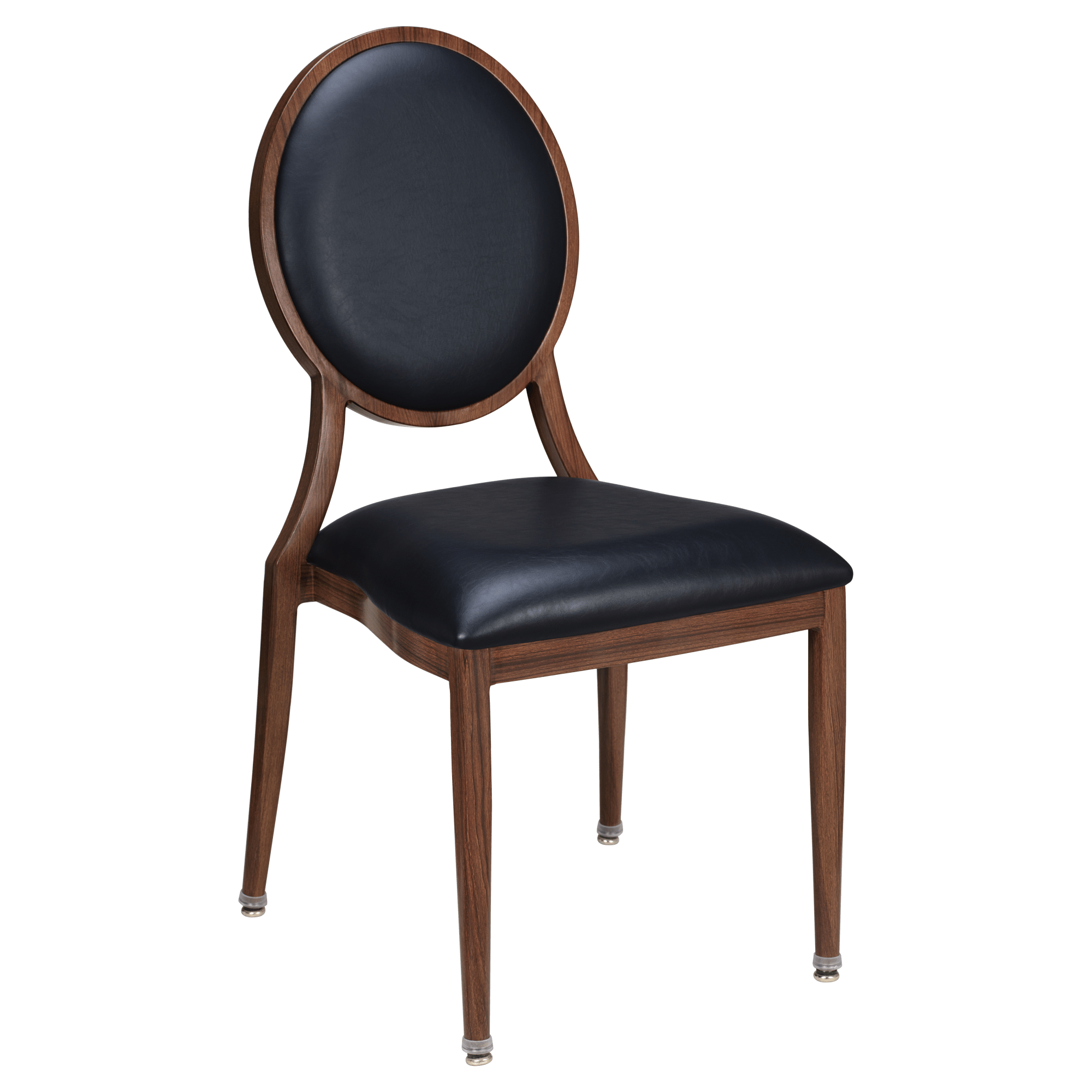 Quickship Deco Lotus Aluminum Stack Chair