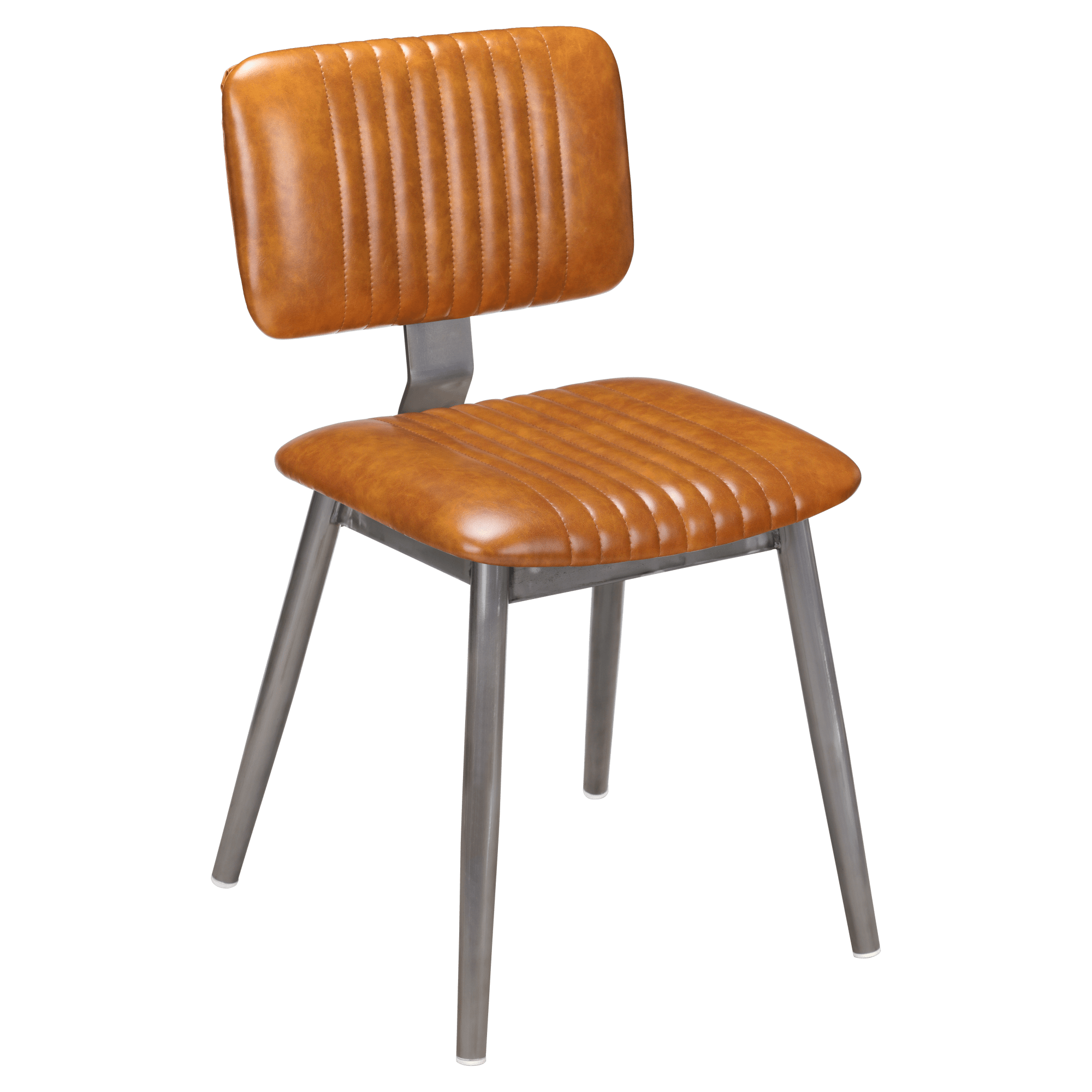 Ethan Metal Chair in Clear Coat