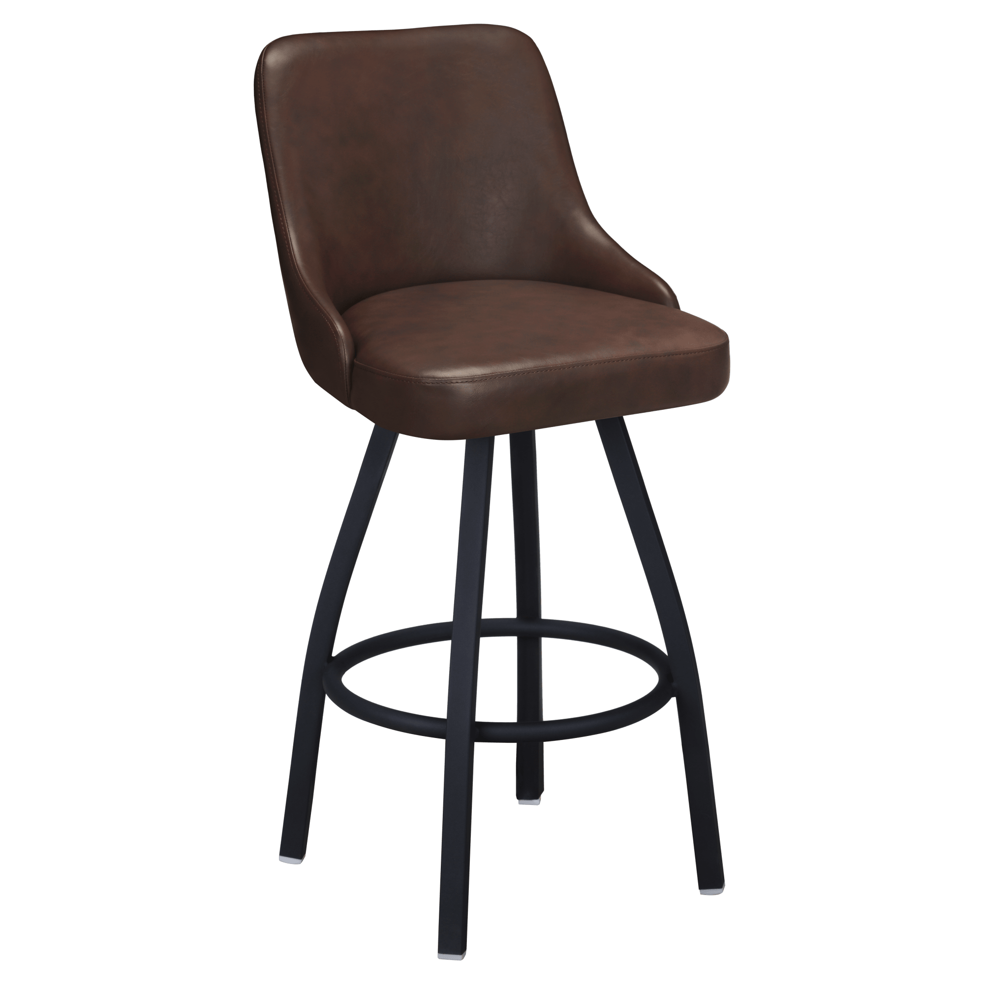 Premium Mauro Bucket Swivel Bar Stool