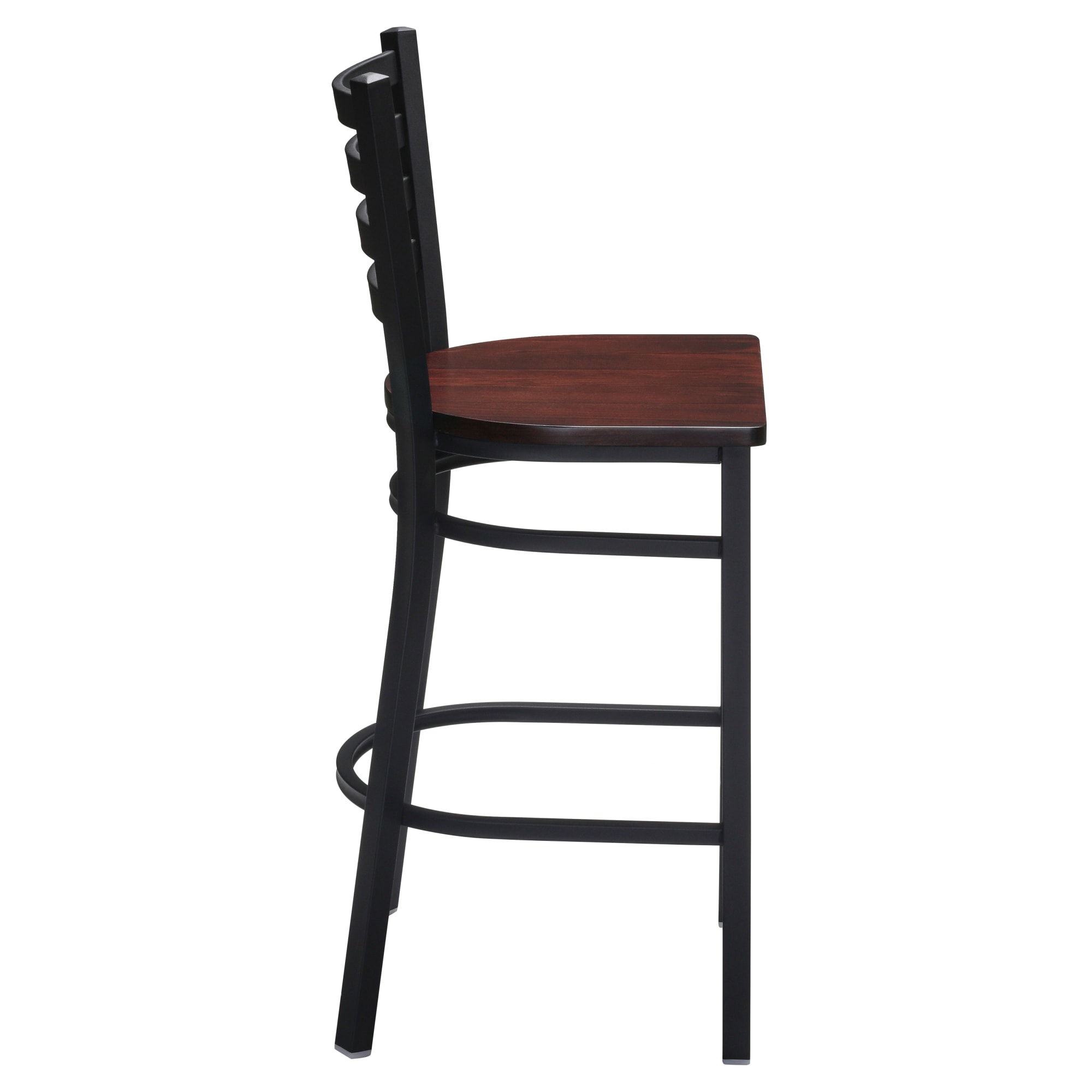 Ladder Back Metal Bar Stool