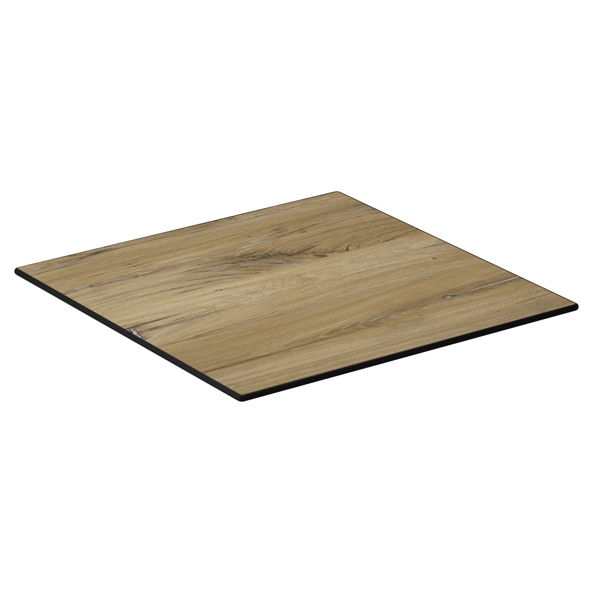 Heritage Oakwood Outdoor Resin Table Top with Phenolic Edge with Heritage Oakwood Outdoor Resin Table Top with Phenolic Edge