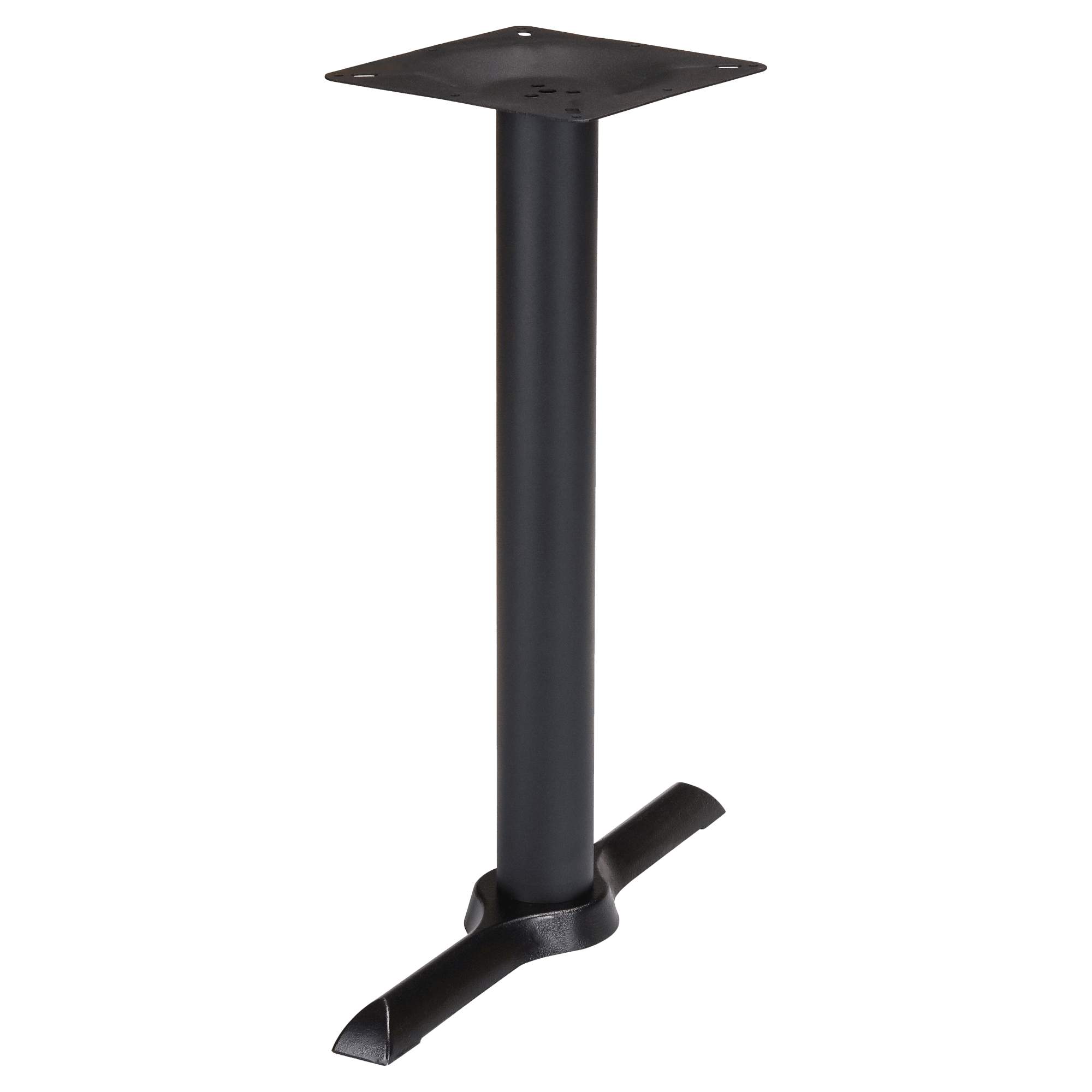 2 Prong Cast Iron Base for Rectangular Tops with 2 Prong Cast Iron Base for Rectangular Tops