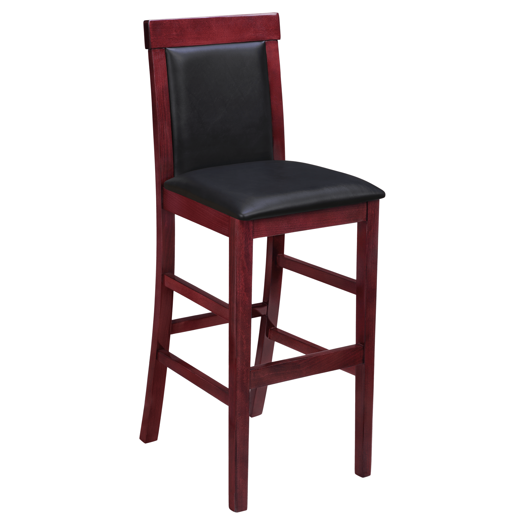 Premium Irving Upholstered Wood Bar Stool with Premium Irving Upholstered Wood Bar Stool