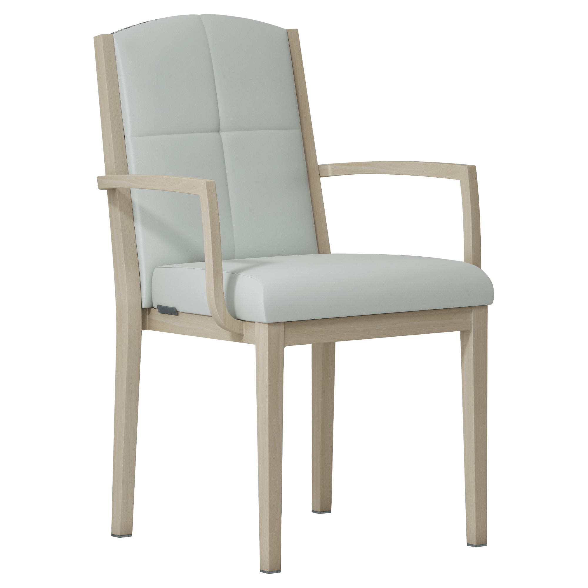 Rivera Padded Aluminum Arm Chair