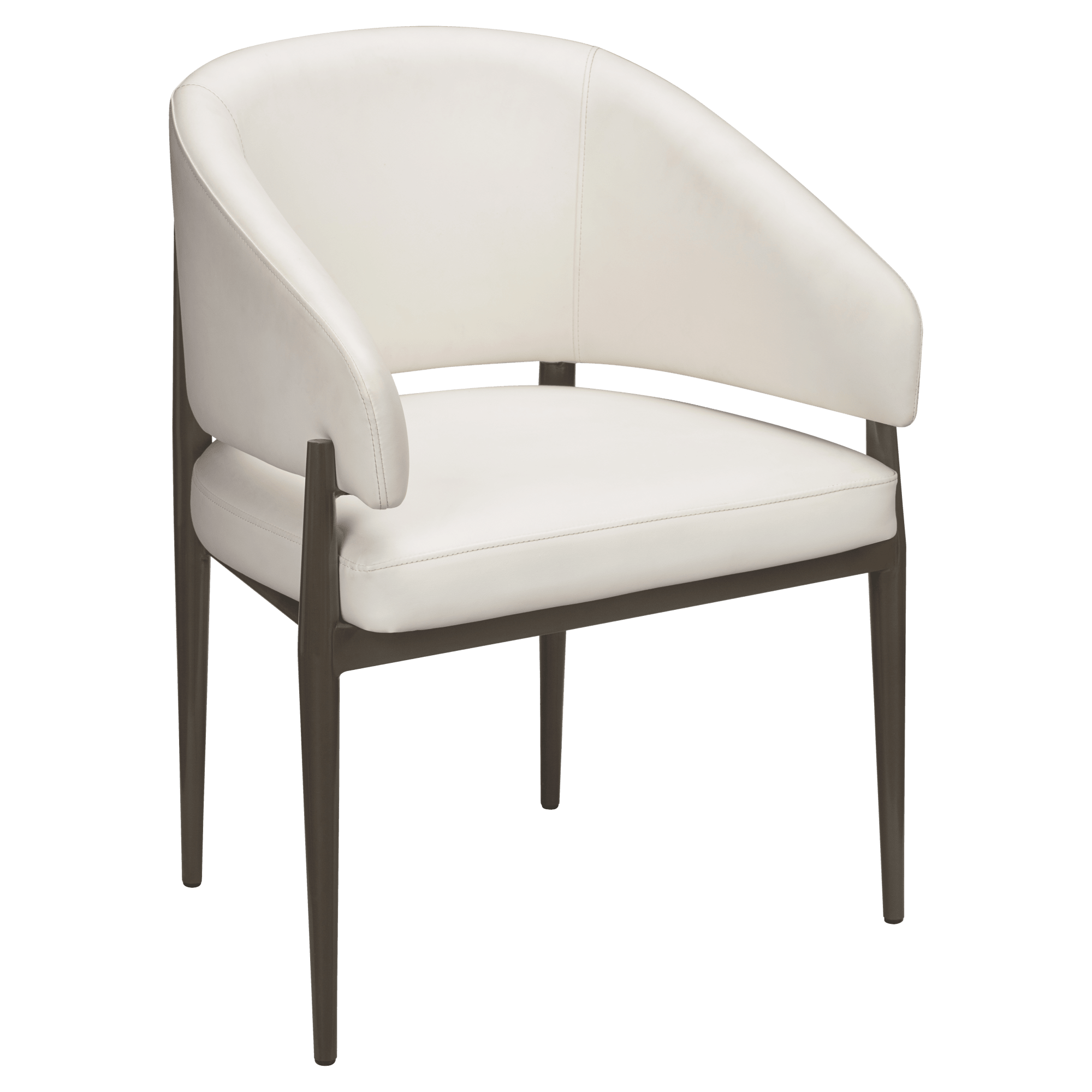 Zelvo Curved-Back Chair 