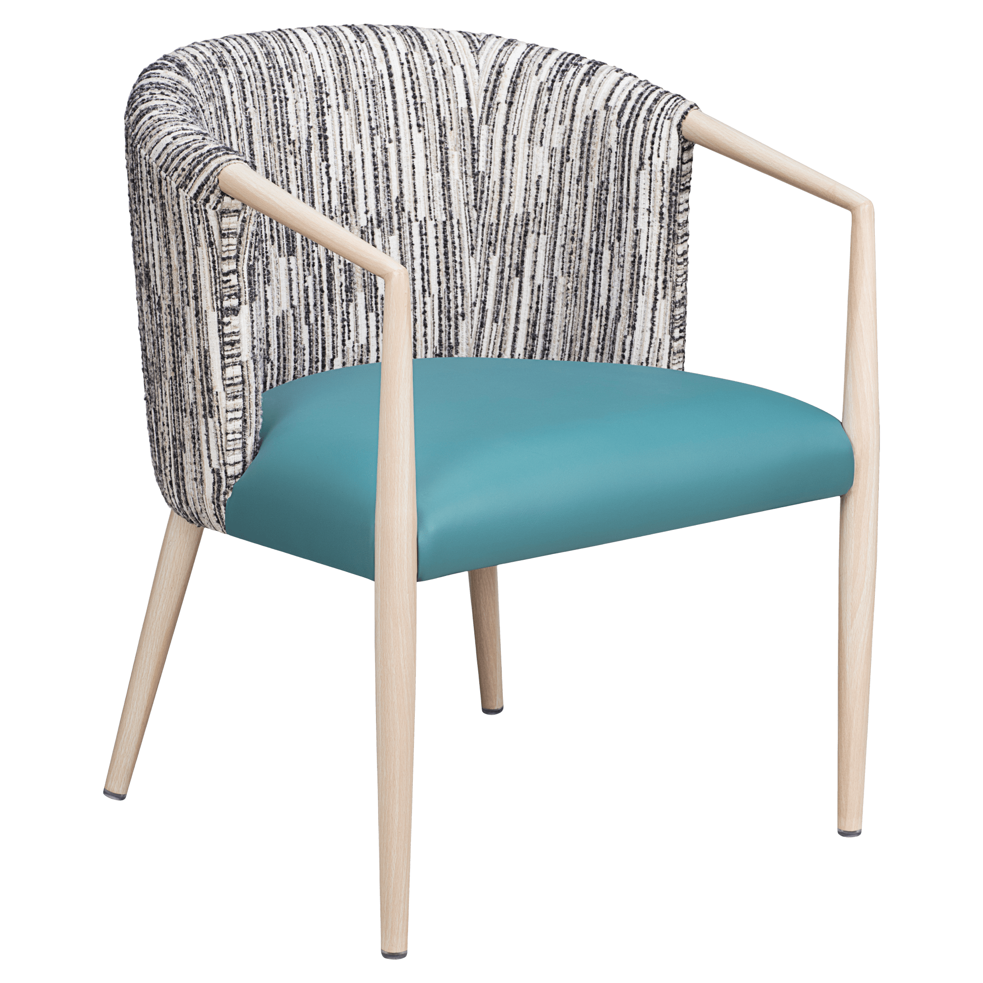 Breniva Curved-Back Armchair