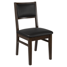 Stella Wood Chair with Padded Back
