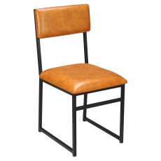 Indy Metal Chair with Padded Back