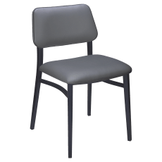 Luca Metal Chair with Padded Back