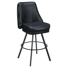 Regina Premium Casino Bucket Bar Stool with Circular Frame