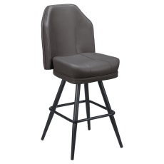 Giada Premium Casino Bucket Bar Stool with Square Frame 