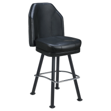 Giada Premium Casino Bucket Bar Stool with Arched-Oval Frame