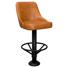 Premium Mauro Bucket Swivel Bolt Down Bar Stool
