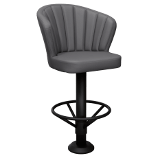 Premium Aria Bucket Swivel Bolt Down Bar Stool