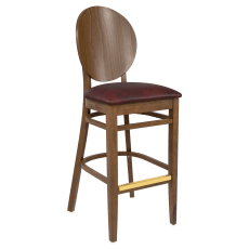 Premium Lorenzo Wood Bar Stool