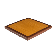 Mahogany and Cherry Resin Table Top